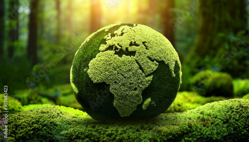 green planet earth