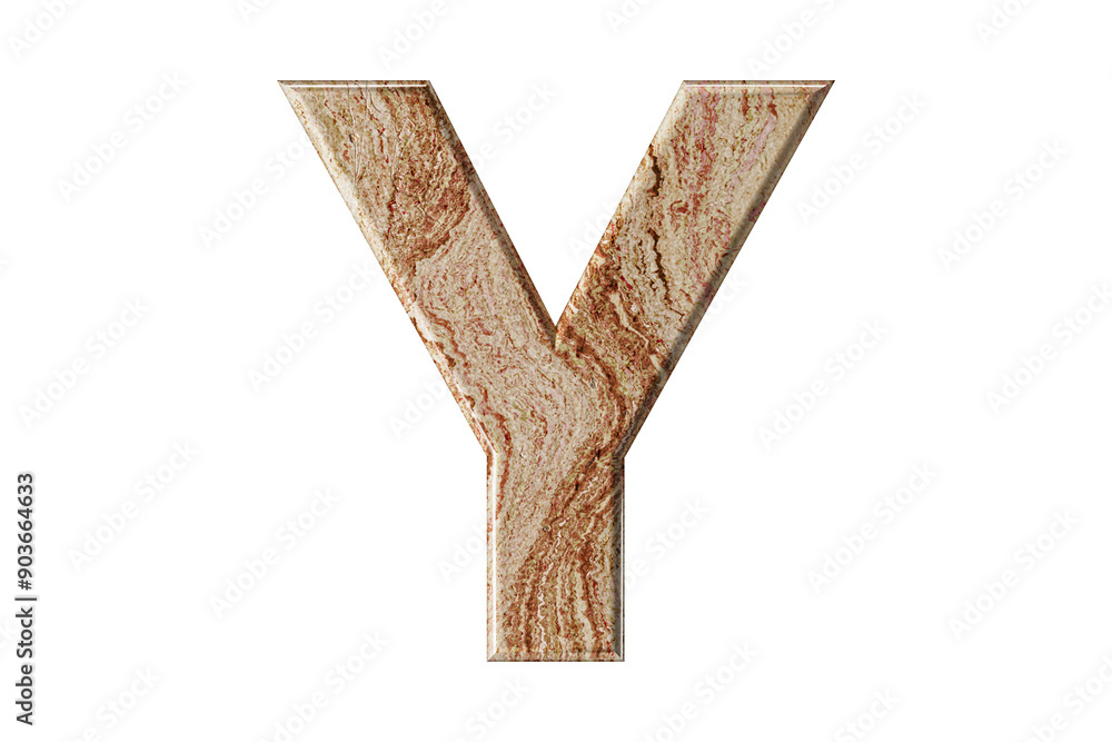 Letter sculpted from warm-toned marble, stands tall and elegant, a symbol of resilience and refinement. 3d illustration of iron alphabet isolated on white background, 3d render Letter sculpted from warm-toned marble, stands tall and elegant, a symbol of resilience and refinement. 3d illustration of iron alphabet isolated on white background, 3d render