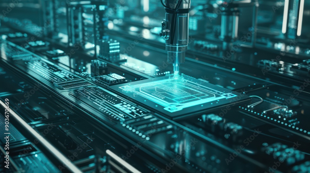 Smart manufacturing processes powered by AI technology Smart manufacturing processes powered by AI technology
