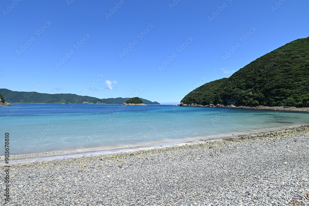 五島列島のエメラルドグリーンの海 五島列島のエメラルドグリーンの海