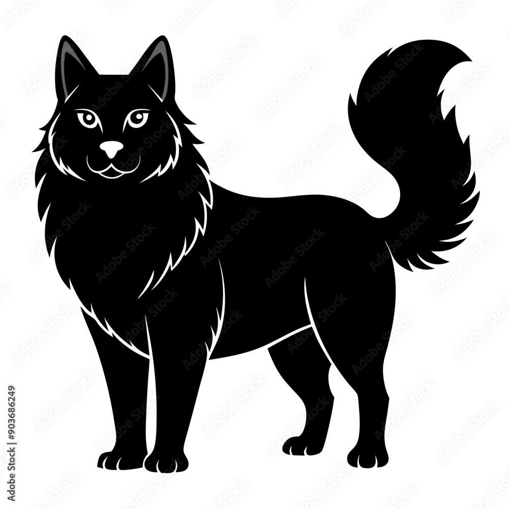 Bulldog Black silhouette Bulldog Black silhouette