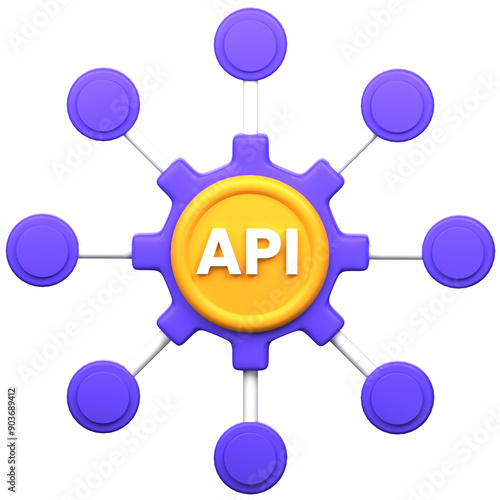 Api Setting 3D Icon