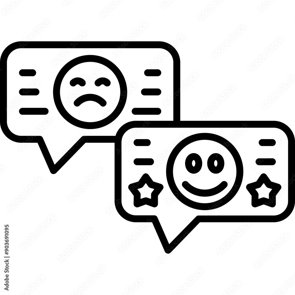 Naklejka premium Feedback Icon
