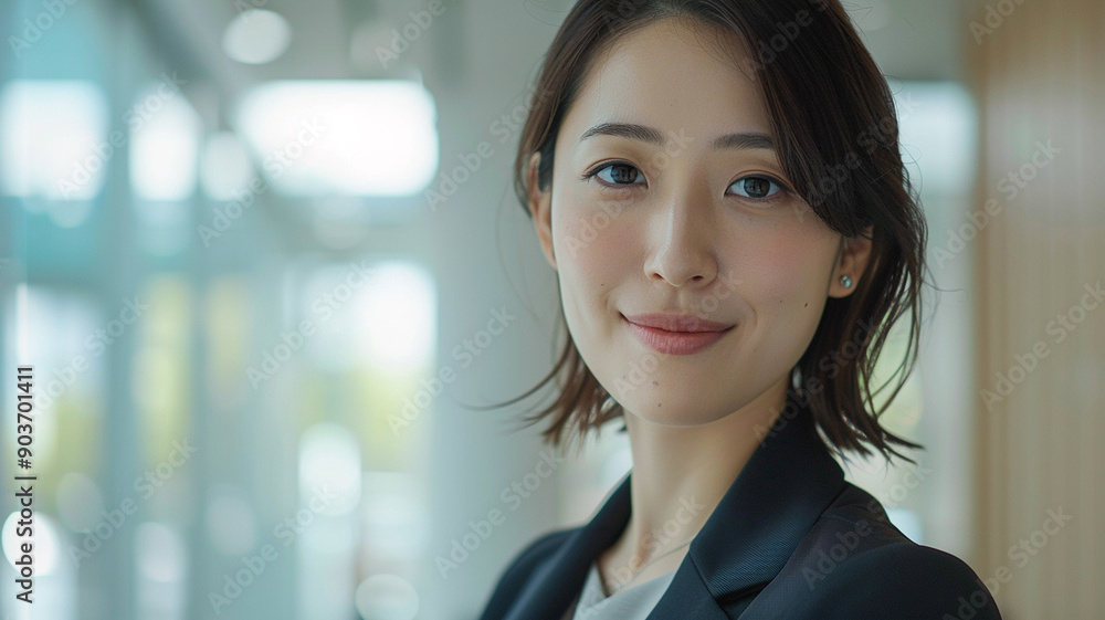 Portrait of a female businessman Portrait of a female businessman