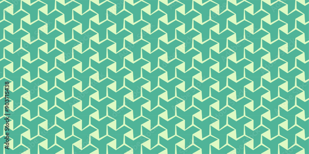 Fototapeta premium Geometric seamless pattern background.