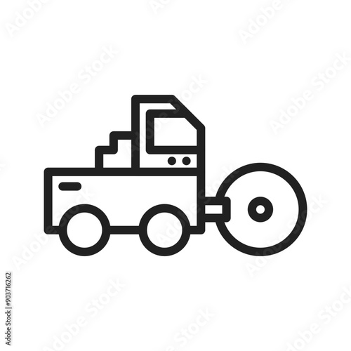 Bulldozer Icon