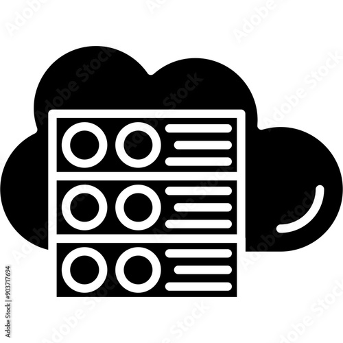 Cloud Server Icon