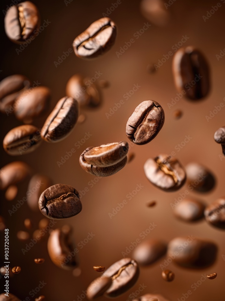 Floating Coffee Beans Floating Coffee Beans