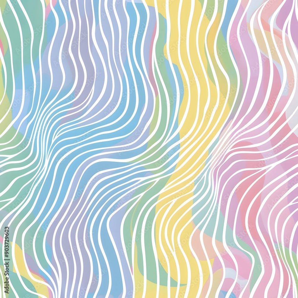 Fototapeta premium Abstract pastel and colorful pattern