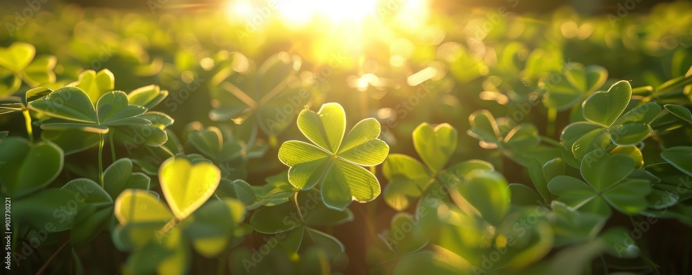 Bright yellow spring flowers blooming in a lush green garden Bright yellow spring flowers blooming in a lush green garden