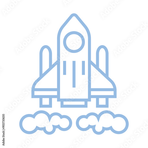 Space Shuttle Icon Design