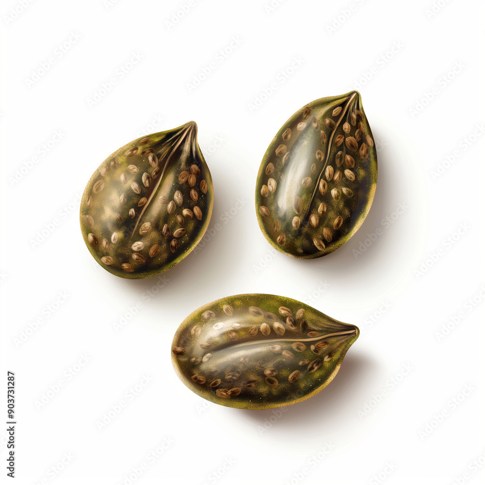 cannabis seeds isolated on white background cannabis seeds isolated on white background