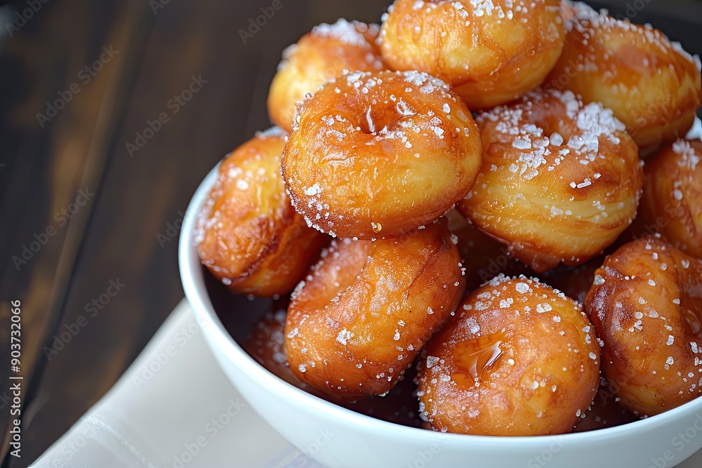 A bowl of delicious, freshly-made donuts. Perfect for illustrating bakery, food, or dessert concepts. A bowl of delicious, freshly-made donuts. Perfect for illustrating bakery, food, or dessert concepts.