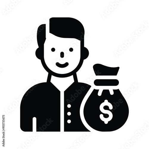 Empower your business with our Capital vector icon that shows growth and seize opportunities