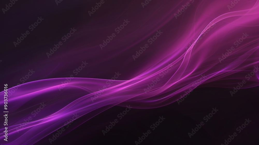 Abstract background wallpaper. purple glowing smoke line on black, aroma sticks vapor blured. Flowing wave lines. Futuristic technology concept. digital dynamic elegant flow, technology concept Abstract background wallpaper. purple glowing smoke line on black, aroma sticks vapor blured. Flowing wave lines. Futuristic technology concept. digital dynamic elegant flow, technology concept