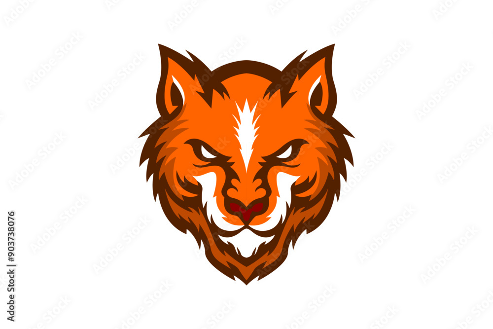 Obraz premium lion head mascot