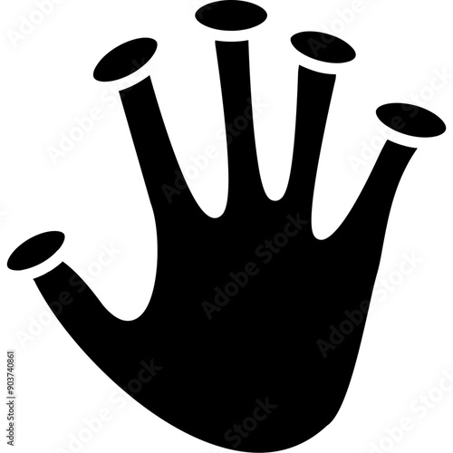 Fingerprint Scan Icon
