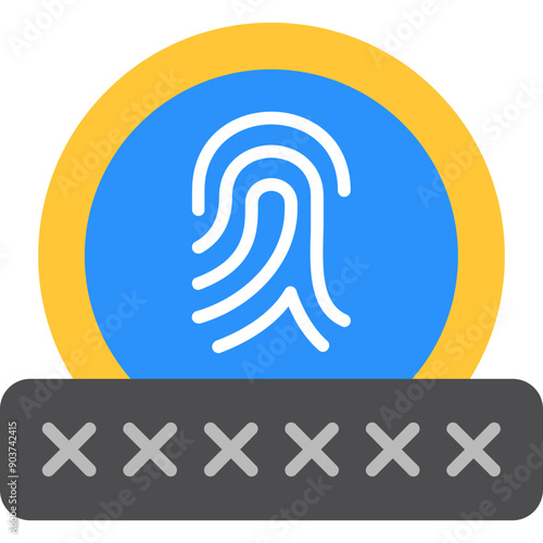 Biometric Recognition Icon