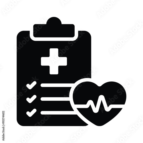 Stay organised with the Medical Checklist vector icon that are ready to download