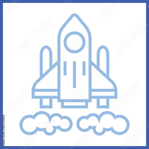 Space Shuttle Icon Design
