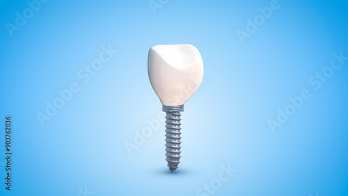 Close up of dental teeth implant