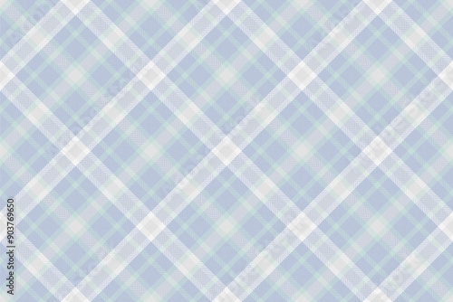 40s fabric textile texture, cell check seamless background. Difficult pattern plaid vector tartan in light and sterling silver colors.