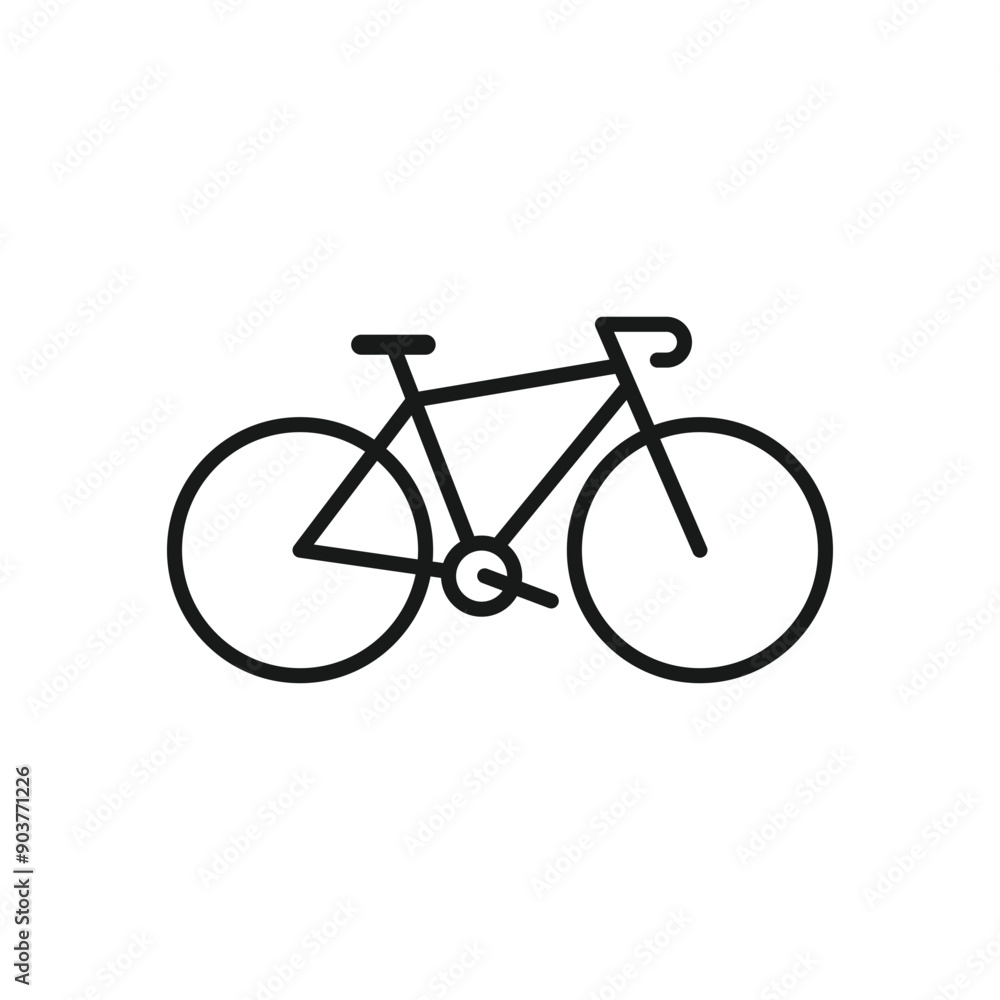 Bicycle icon bike vector symbol, Modern and editable bicycle icon. Bicycle icon bike vector symbol, Modern and editable bicycle icon.