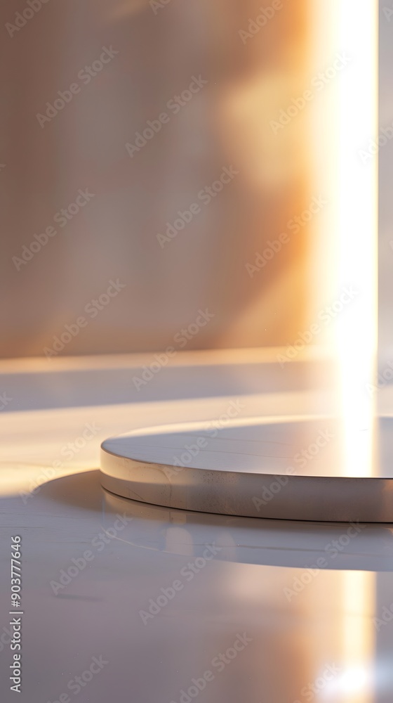 abstract light background with close up product display podium abstract light background with close up product display podium