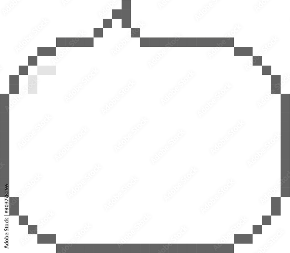 8bit retro game pixel speech bubble balloon icon sticker memo keyword planner text box banner, flat png isolated transparent element design 8bit retro game pixel speech bubble balloon icon sticker memo keyword planner text box banner, flat png isolated transparent element design