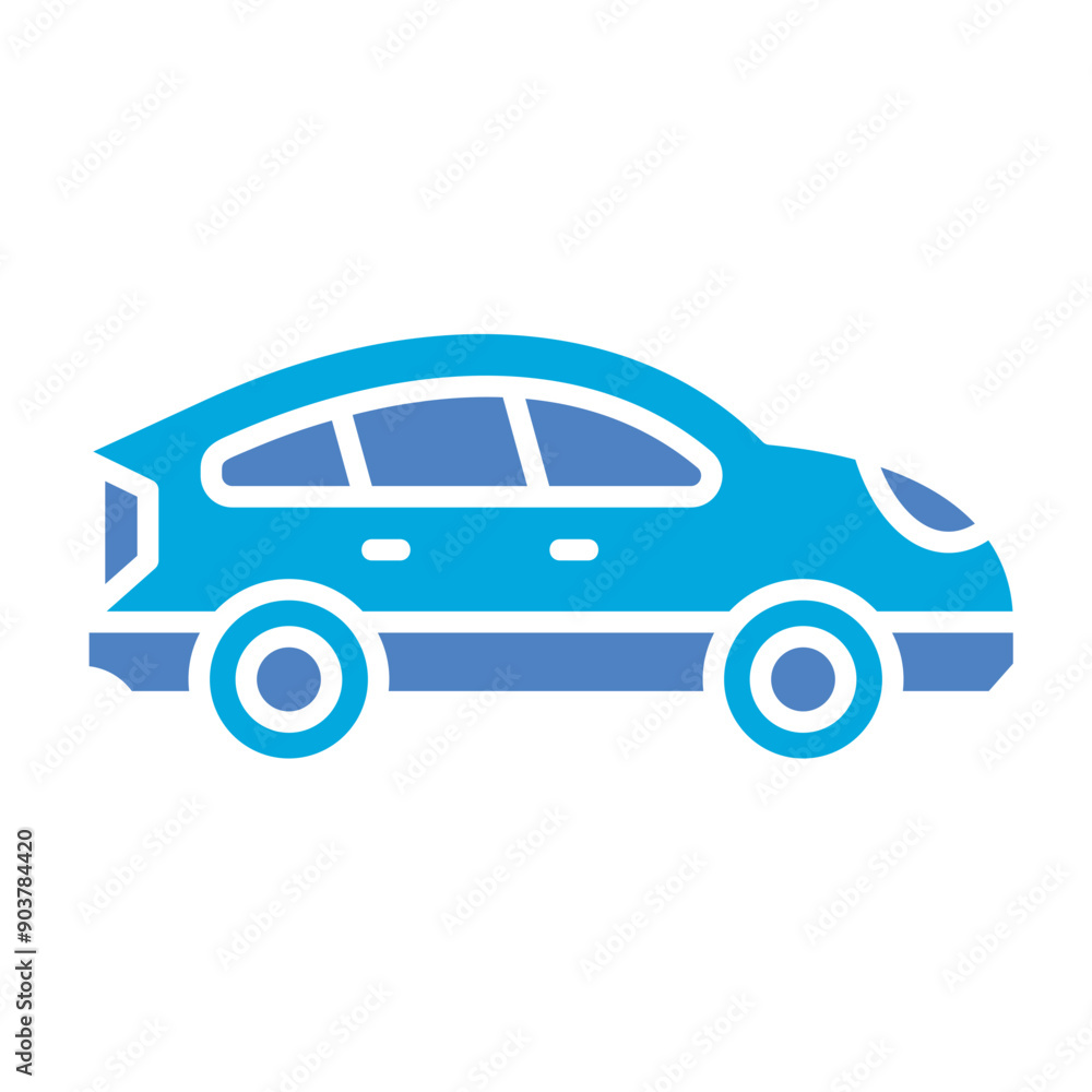Fototapeta premium Car Icon