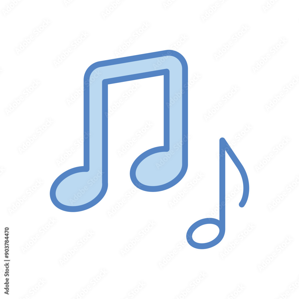 Music Note vector icon