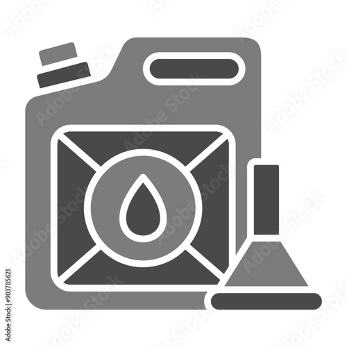 Engine Oil Icon photo