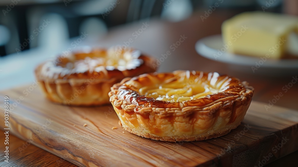 Hong Kong style portuguese egg Tarts Hong Kong style portuguese egg Tarts