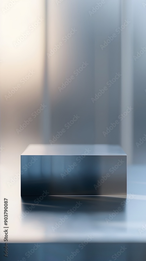 interior with light close up product display podium interior with light close up product display podium