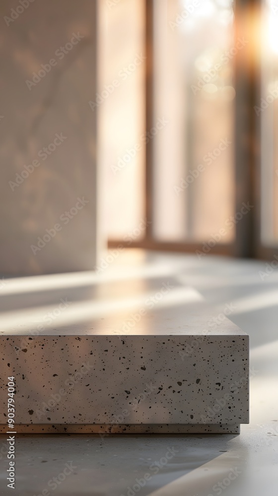 close up of a plate for product display podium close up of a plate for product display podium