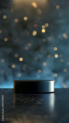 close up of a plate for product display podium