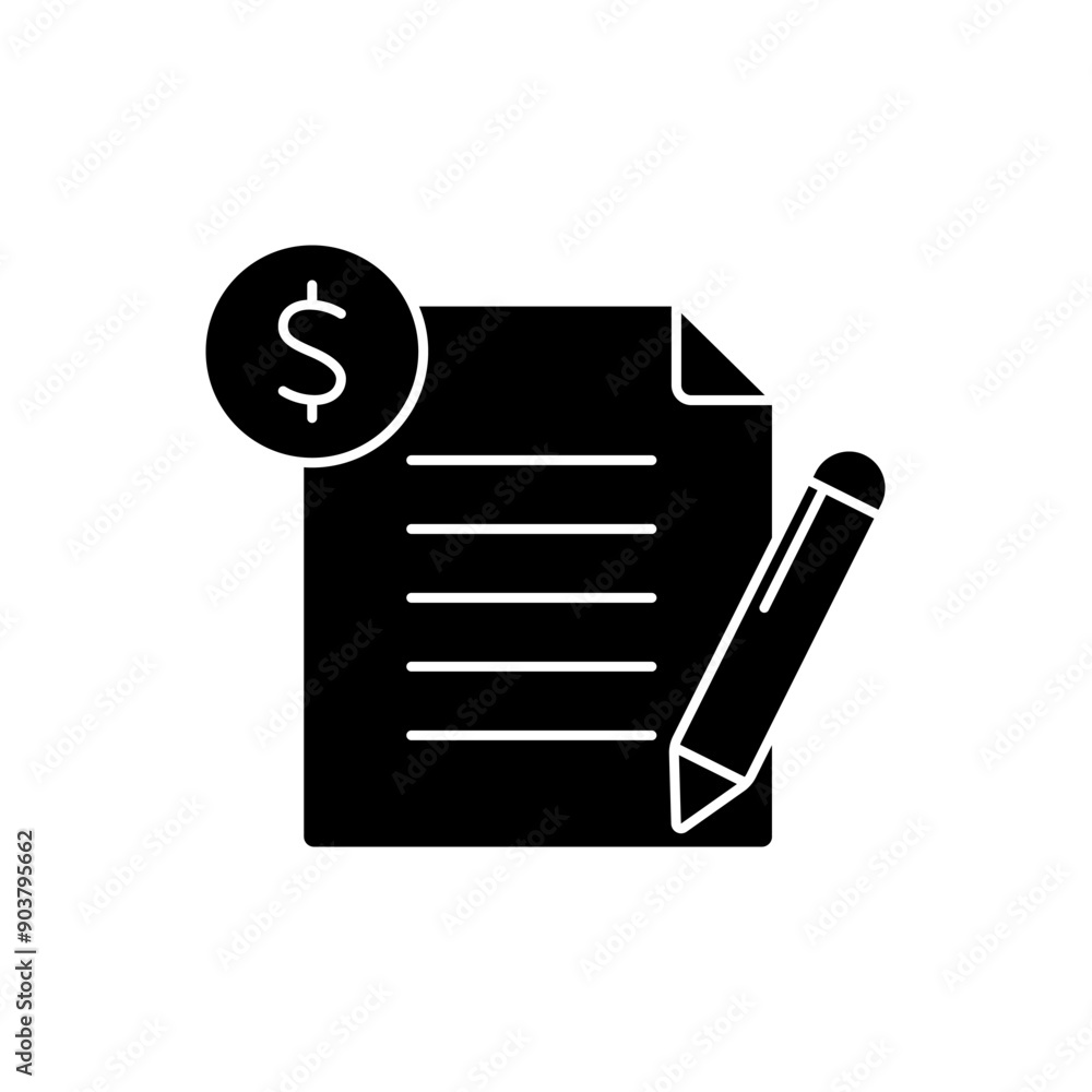 contract concept line icon. Simple element illustration. contract concept outline symbol design. contract concept line icon. Simple element illustration. contract concept outline symbol design.