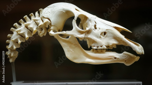 Horse skull