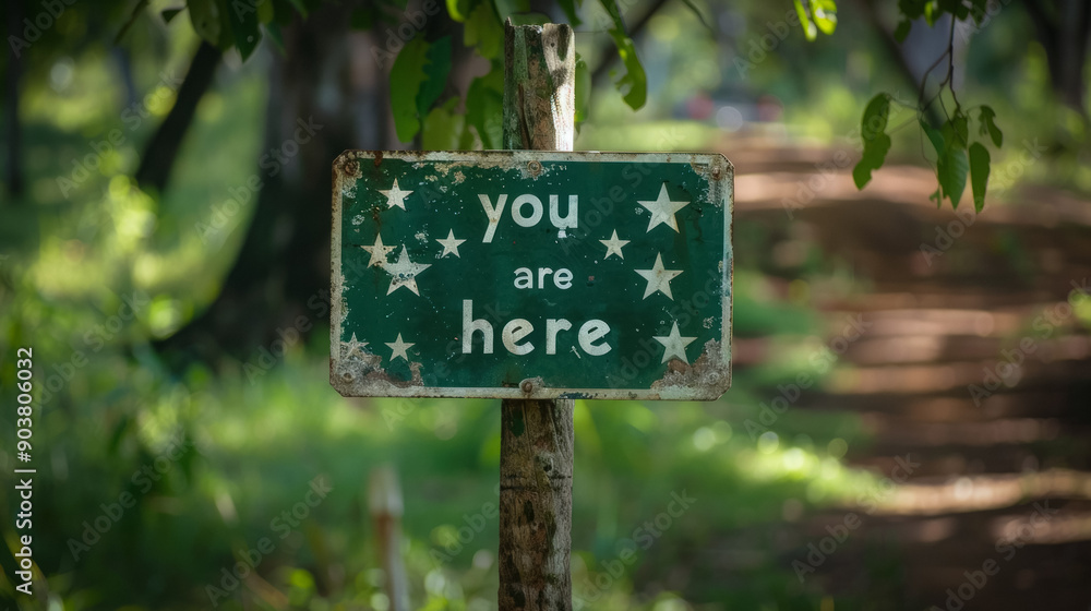 You are here symbol You are here symbol