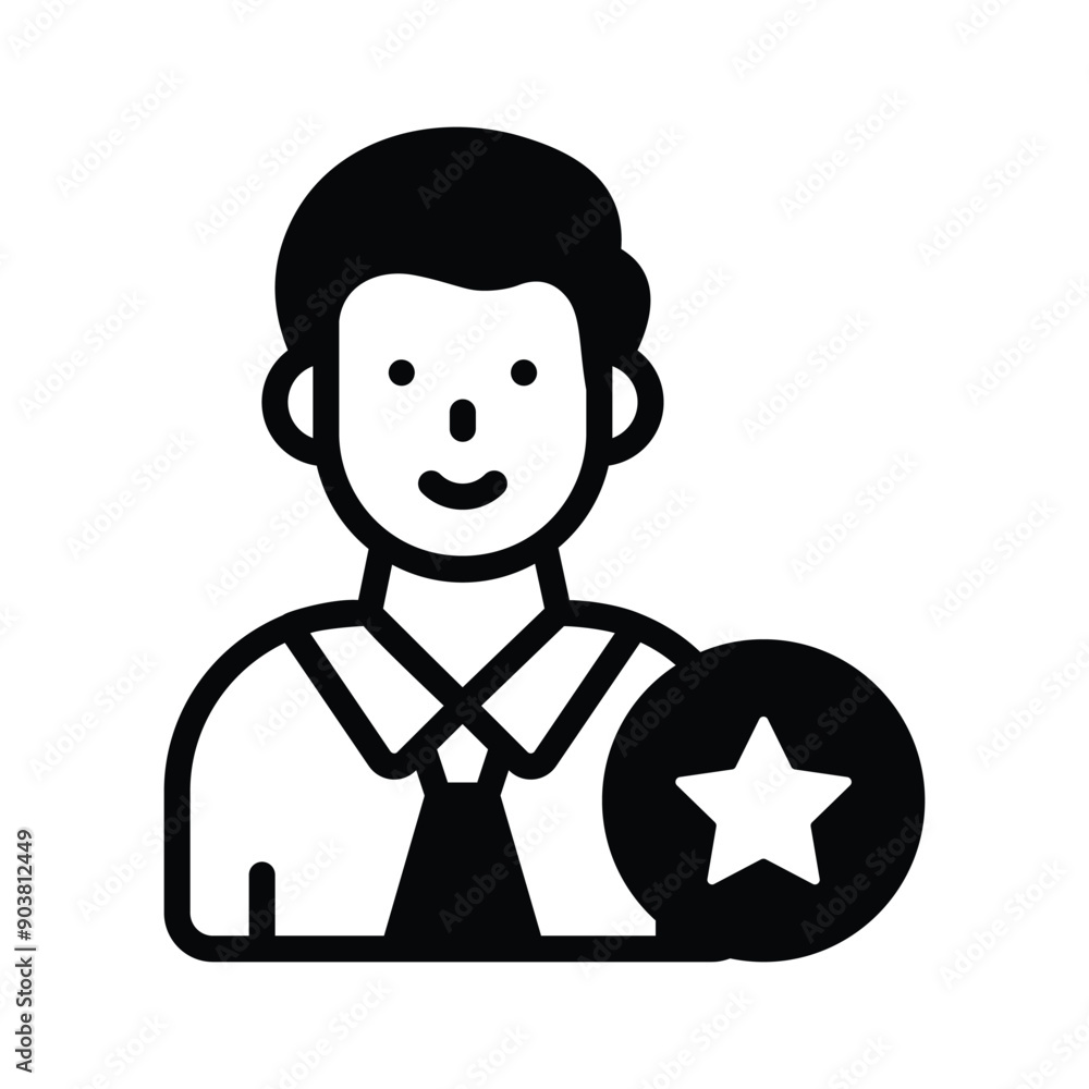 Get this ranked employee vector icon that symbolises excellence and achievement. Get this ranked employee vector icon that symbolises excellence and achievement.