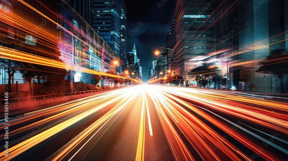 scene blurry car lights scene blurry car lights
