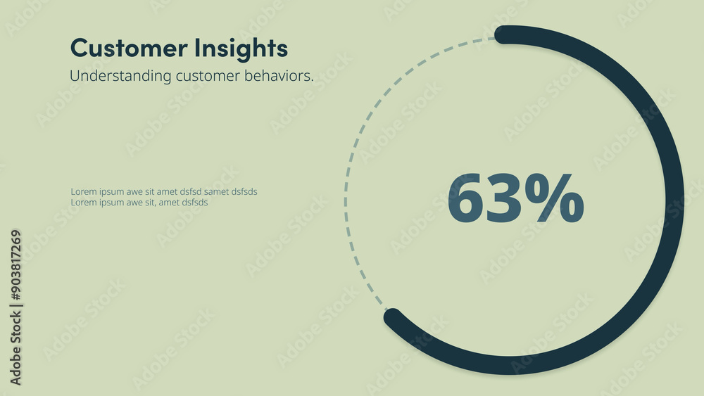 Customer Insights | with Control Panel Stock Template | Adobe Stock