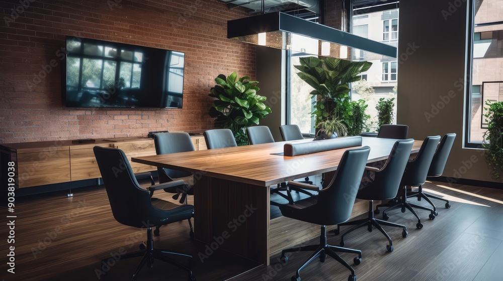 Fototapeta premium room new office space