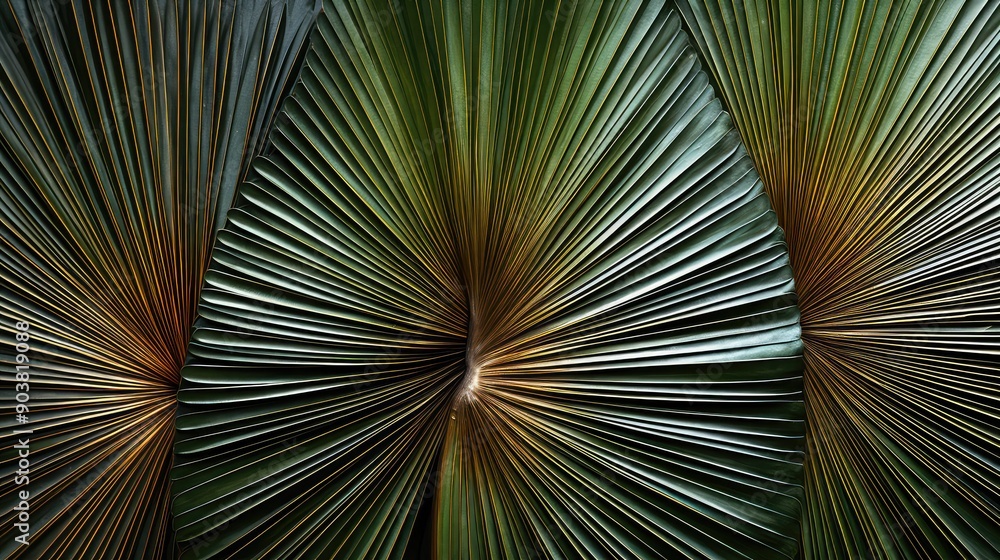 Obraz premium closeup three leaves