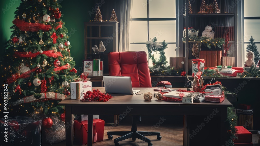 holiday christmas office desk holiday christmas office desk