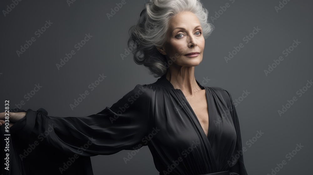 photograph portrait grey background photograph portrait grey background