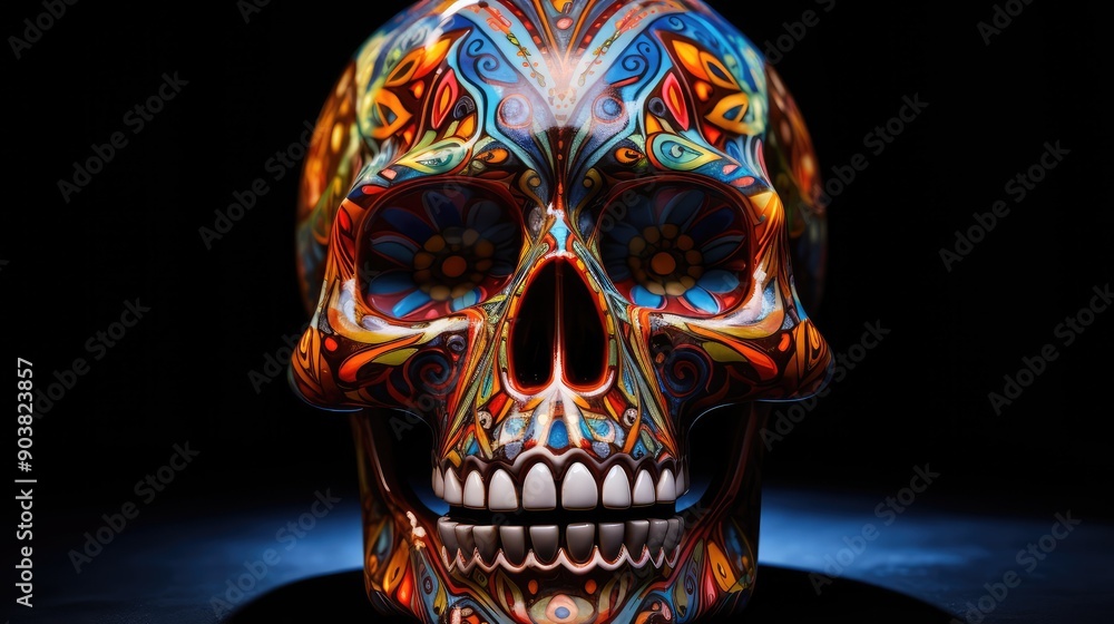 patterns glass skull patterns glass skull