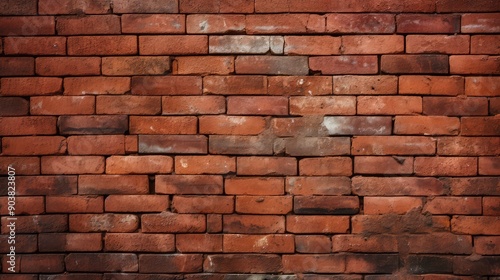wall red brick background