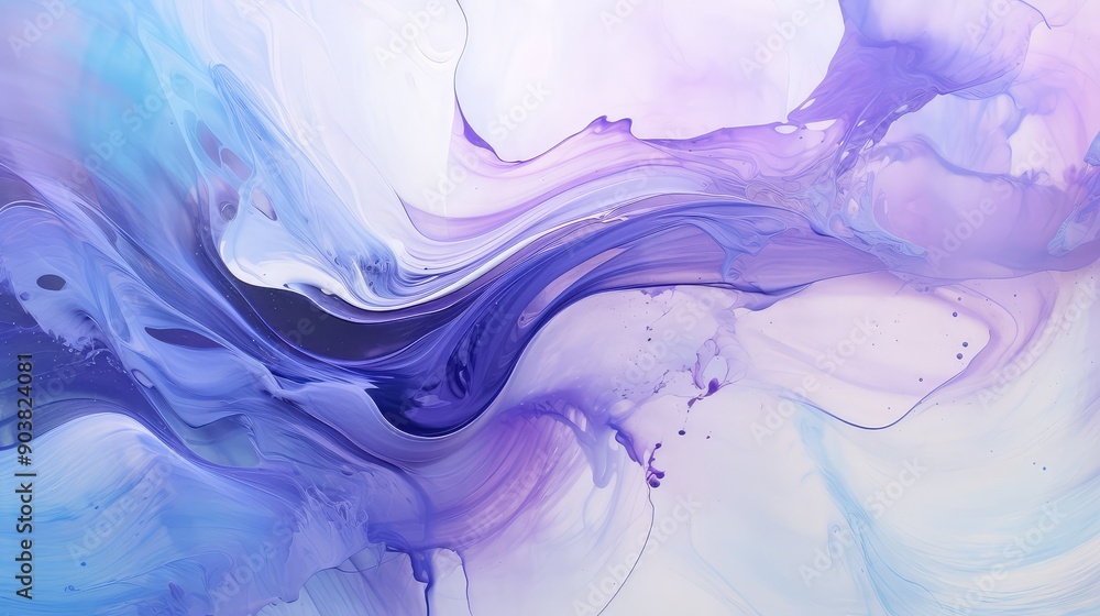 Fototapeta premium mesmerizing purple blue background
