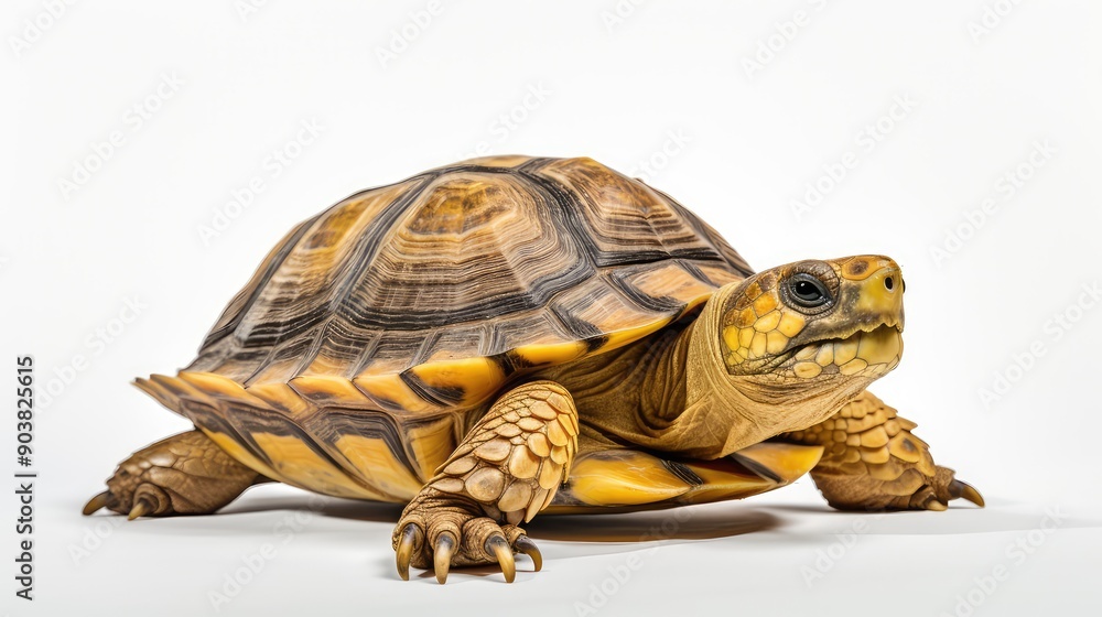 Obraz premium sun turtle white background